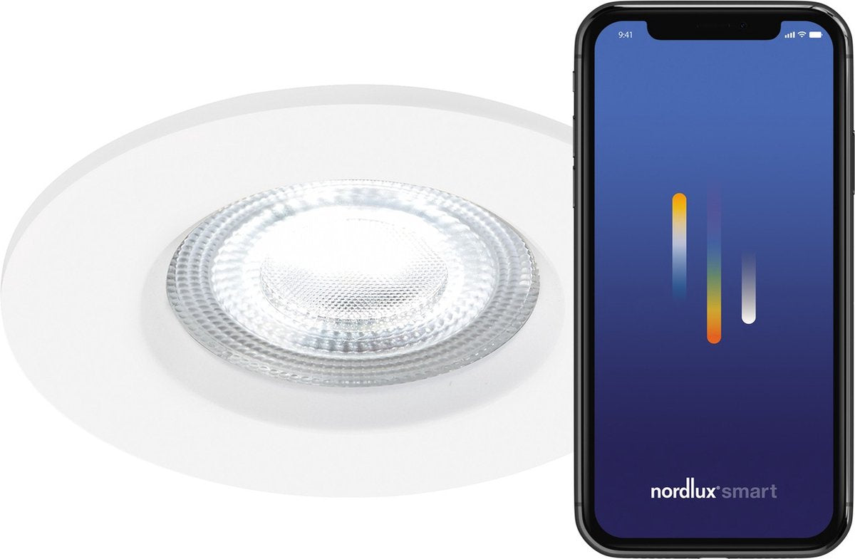 Nordlux don-downlighter-smart-rgb-3pack-ip65-white