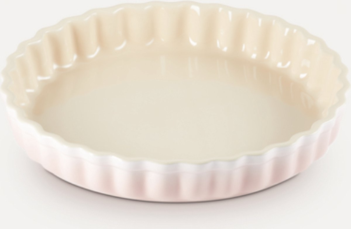 Le Creuset Kuchenform 28 cm Muschelrosa