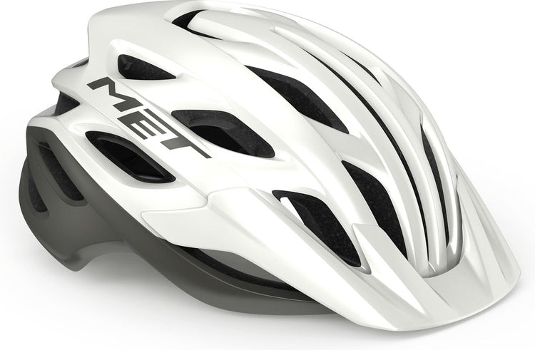 Mit Veelo Mips Fahrradhelm Herren Damen – Fahrradhelm Mountainbike Erwachsene – Elektrofahrrad – Citybike – Größe M (56-58 cm) – Weiß Grau Matt (Weiß)