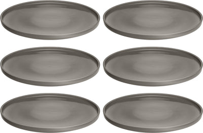 Leonardo Roma Teller 27cm Taupe - Set 6