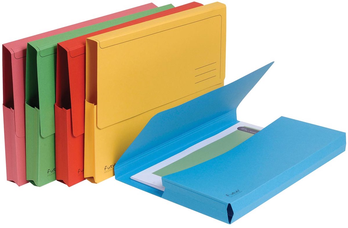 Exacompta-Dokumentenordner für immer | Packung mit 5 Stück