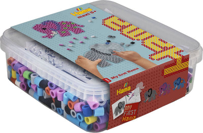 Hama -Bügel -Perlen -Set Maxi in Box -Elefant