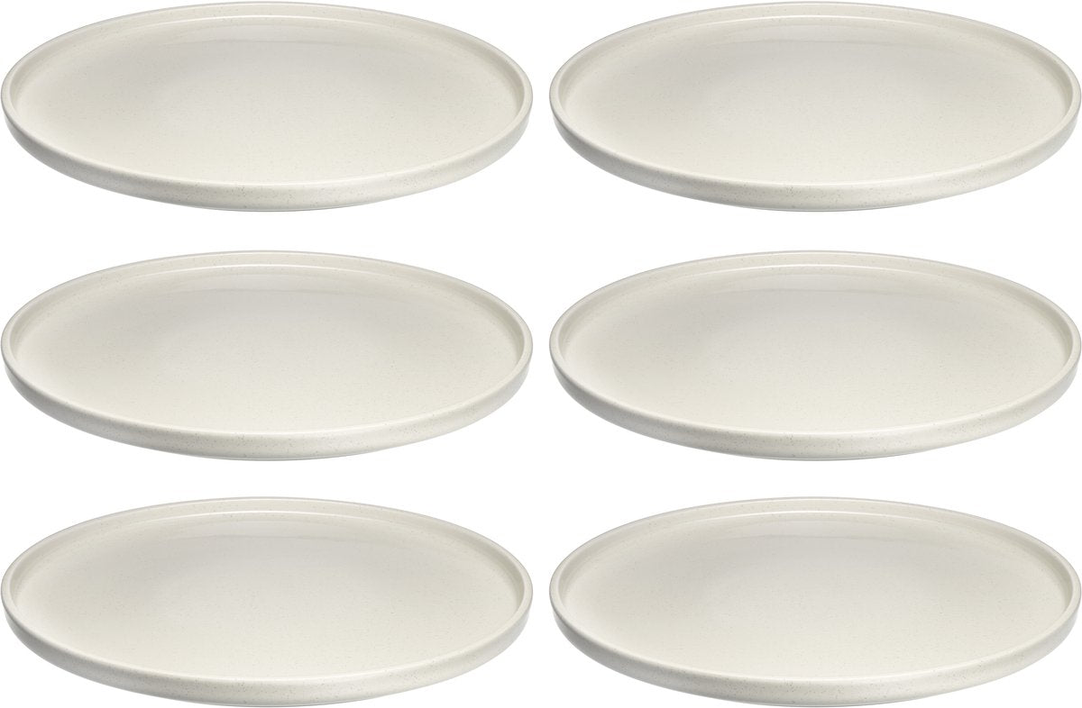 Leonardo Roma Teller 27cm creme - Set 6