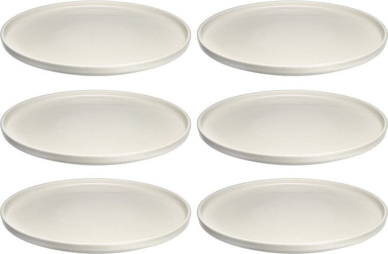 Leonardo Roma Teller 27cm creme - Set 6