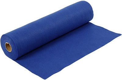 Creativ Company Hobbyfilz, B: 45 cm, Stärke 1,5-2 mm, 180-200 g, blau, 5 m 1 Rolle