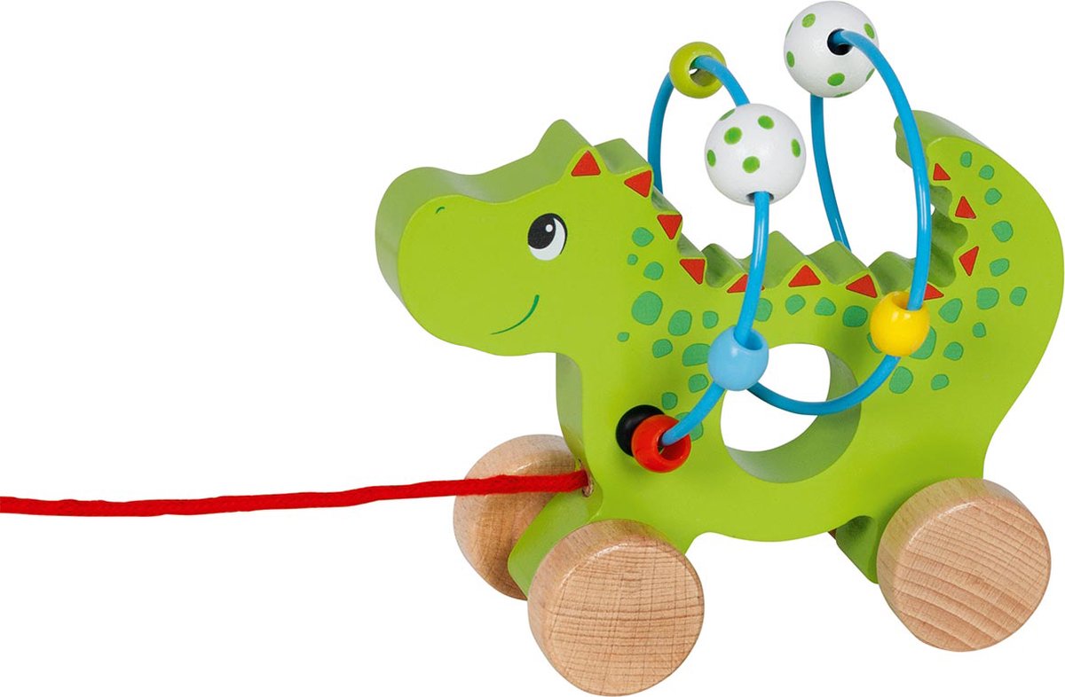 Goki Holz wandernder Tierdrache mit motorischer Piral