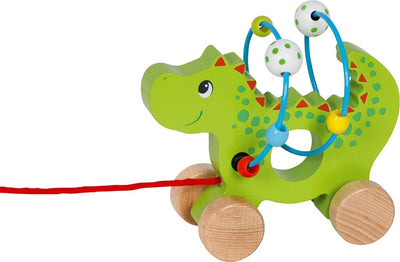 Goki Holz wandernder Tierdrache mit motorischer Piral