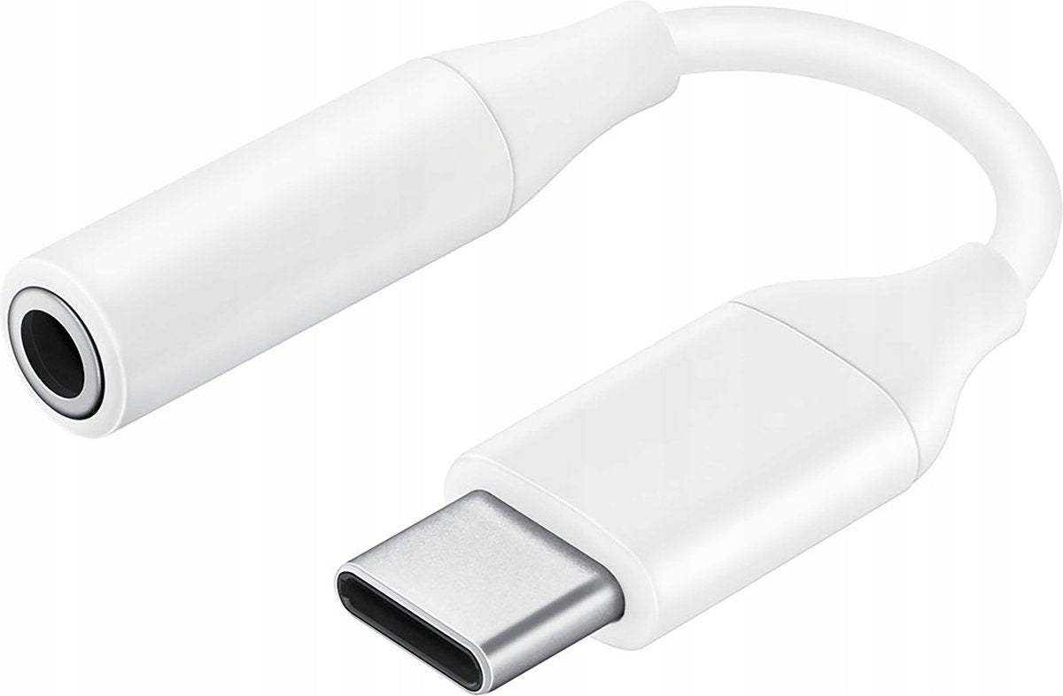 Samsung GP-TGU023AEAWW Klinkenstecker USB-C Audio-Adapter [1x Klinkenstecker weiblich 3,5 mm - 1x USB-C] weiß
