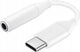 Samsung GP-TGU023AEAWW Klinkenstecker USB-C Audio-Adapter [1x Klinkenstecker weiblich 3,5 mm - 1x USB-C] weiß