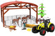 Toi-Toys Ackers Ville Horse Stall mit Traktorlicht und Soundspiel-Set, 14dlg.