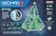 Geomag Classic Glow Recycling – leuchtender magnetischer Baukasten – 60-teilig – ab 3 Jahren