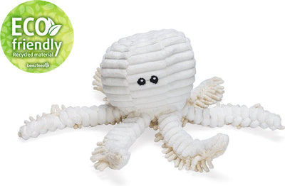 Beeztees Öko-Hundekuscheltier Oktopus Okki – Hundespielzeug – 26 x 13 x 13 cm