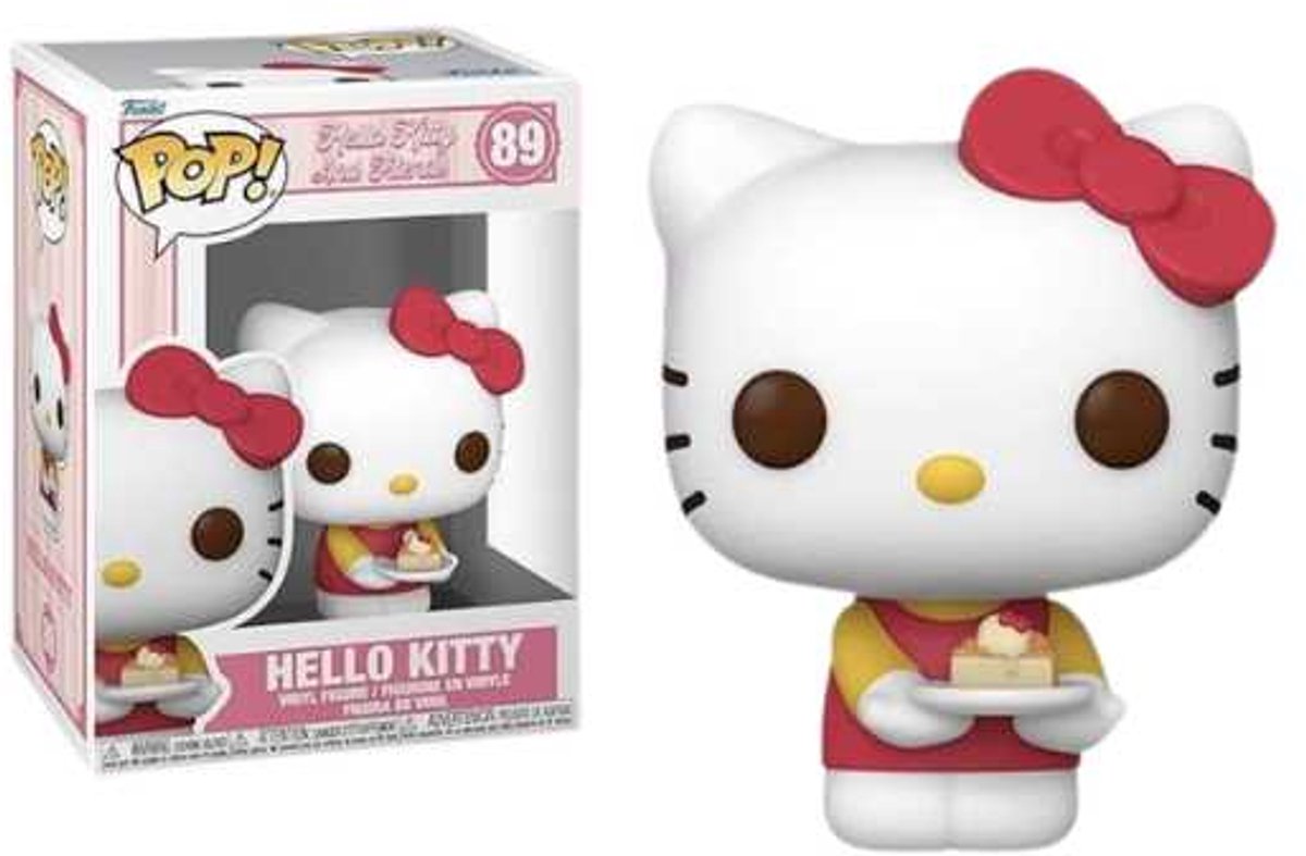 Funko Pop Sanrio: Hallo Kitty – Hallo Kitty mit Dessert Pop #89