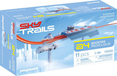 Playmobil Sky Trails Booster – Kraftbeschleuniger mit Katapultfunktion – mehr Action auf der Strecke – für Sky Trails Strecken – ab 7 Jahren – 72059