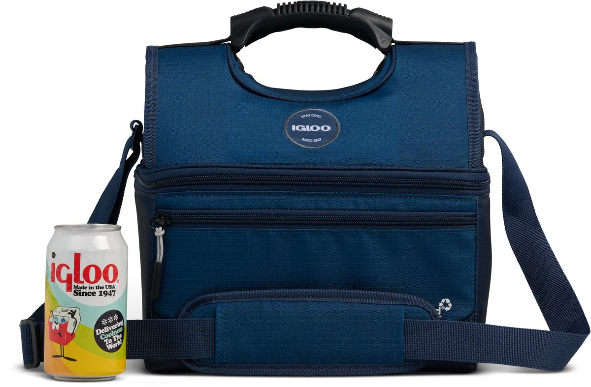 Igloo – robuste Kühltasche Latitude Gripper 16 – 100 % Polyester, durchstichfester Komfortgriff