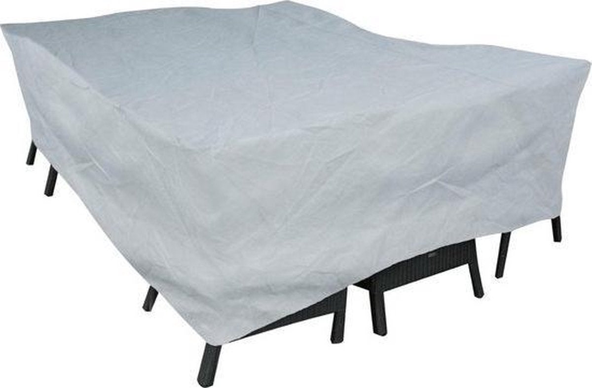 Eurotrail-Bezug für Sitzgruppe rechteckig, Polyester, 250 x 210 x 80 cm, grau