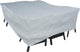 Eurotrail-Bezug für Sitzgruppe rechteckig, Polyester, 250 x 210 x 80 cm, grau