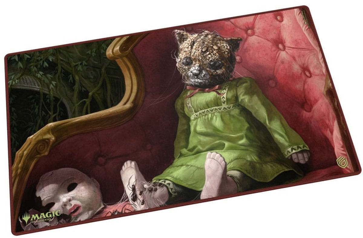 Ultimative Guard-Spielmatten-Magie: The Gathering Duskmourn: House of Horror – zuckende Puppen-Spielmatten