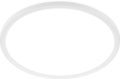 Briloner Slim - Deckenleuchte - rund - LED-Deckenleuchte - mit Hintergrundbeleuchtung - 22w - ø42cm - weiß