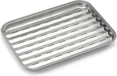 Grillweiche wiederverwendbare Grillpfanne aus Edelstahl
