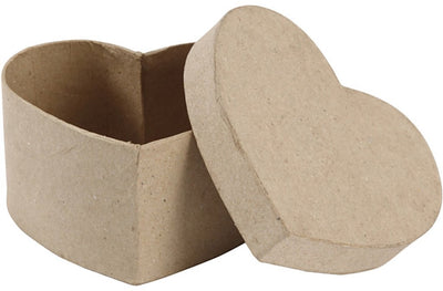 Creativ Company Herzbox, H: 6 cm, Maße 11,5x11,5 cm, 1 Stück