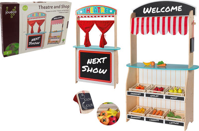 Joueco Theater und Winkel mit Accessoires, 2in1
