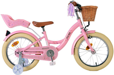 Volare Blossom Children's Bicycle Girls 16 Zoll rosa
