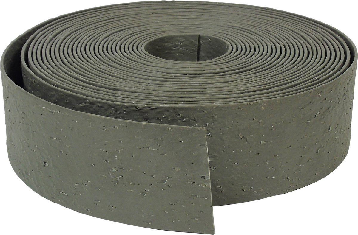 Nature Naturgarten Grenze strukturiert 0,12 x 24 m 5 mm grau