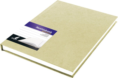Kangaro-Notizbuch – A5 – Linie – 192 Seiten – 70 Gramm – Hardcover – Kraftpapier – 5 Stück – k-5524-5