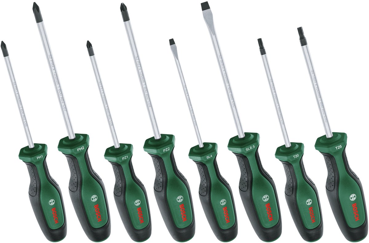 Bosch-Schraubendreher-Set – 8-teilig