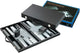 Philos Backgammon-Koffer mittelgrau