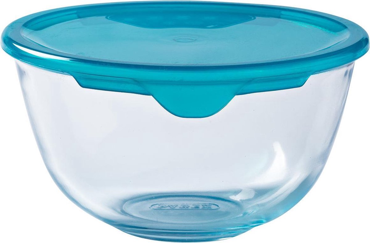 Pyrex-Rührschüssel mit Deckel 500 ml ø14 cm