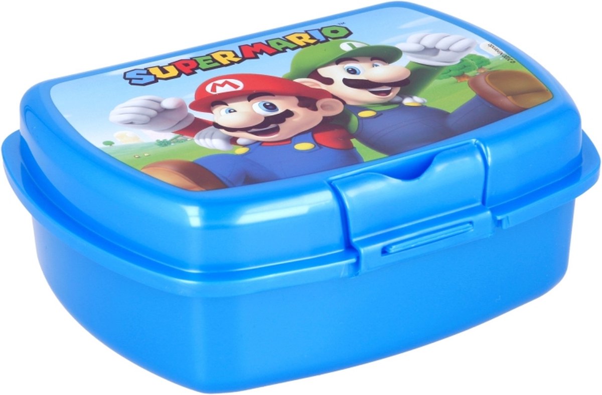 Star Mario Brotkasten - blau