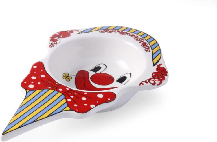 Hendi verspielte Eisschale – Porzellan – spülmaschinenfest – 226 x 145 x 37 mm