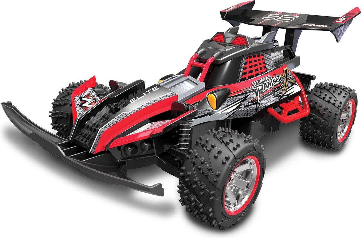 Nikko RC 10221 Vaporizr XT, gesteuertes Auto RC-Car, Geländewagen bis 15 km h, Lifepo4-Akku, für Kinder ab 6 Jahren Erwachsene, ca. 30 cm, grau