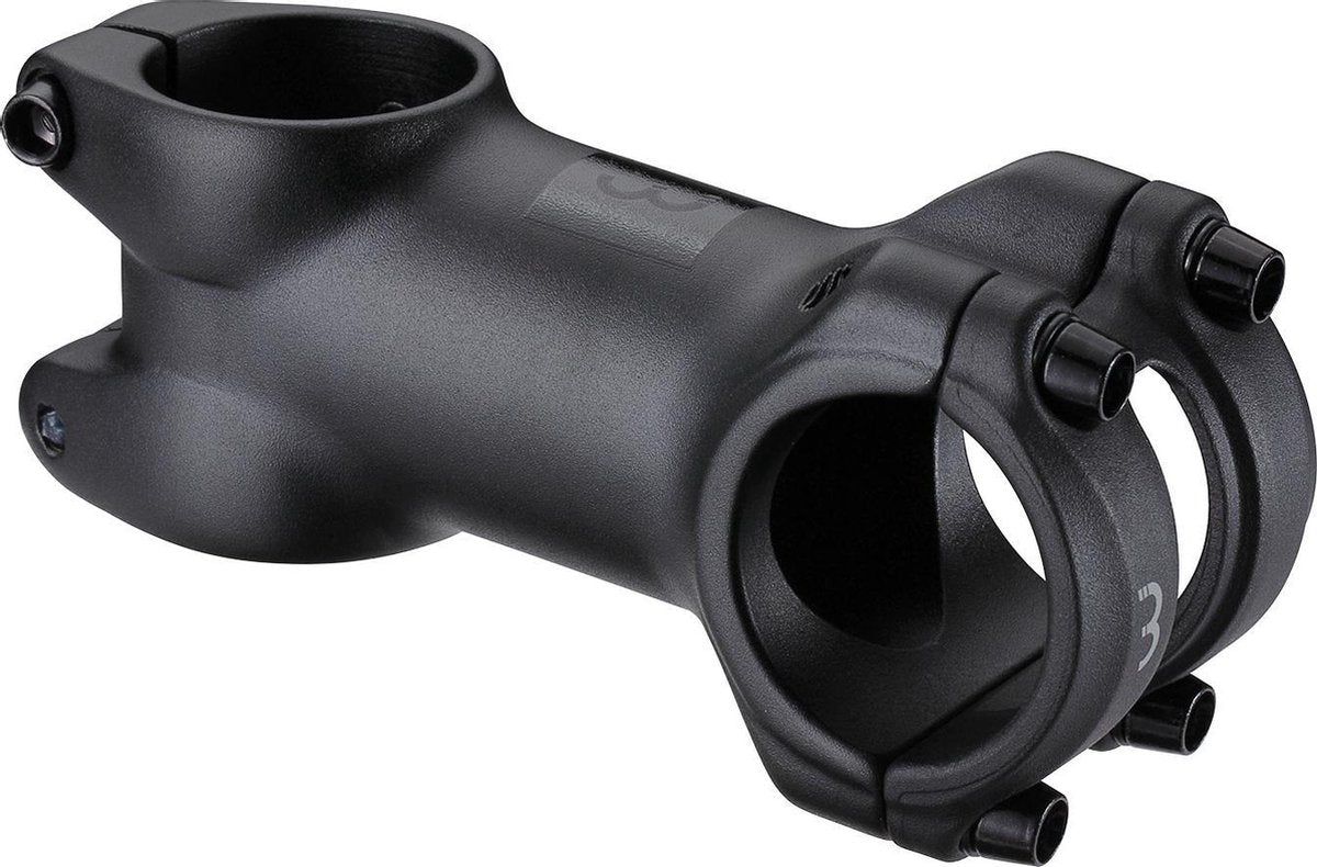 BBB Fahrradvorbau 90 mm – Roadforce 31,8 mm Lenker – -6° +6° Winkel – Rennrad, E-Bike MTB Vorbau fest – bhs-08