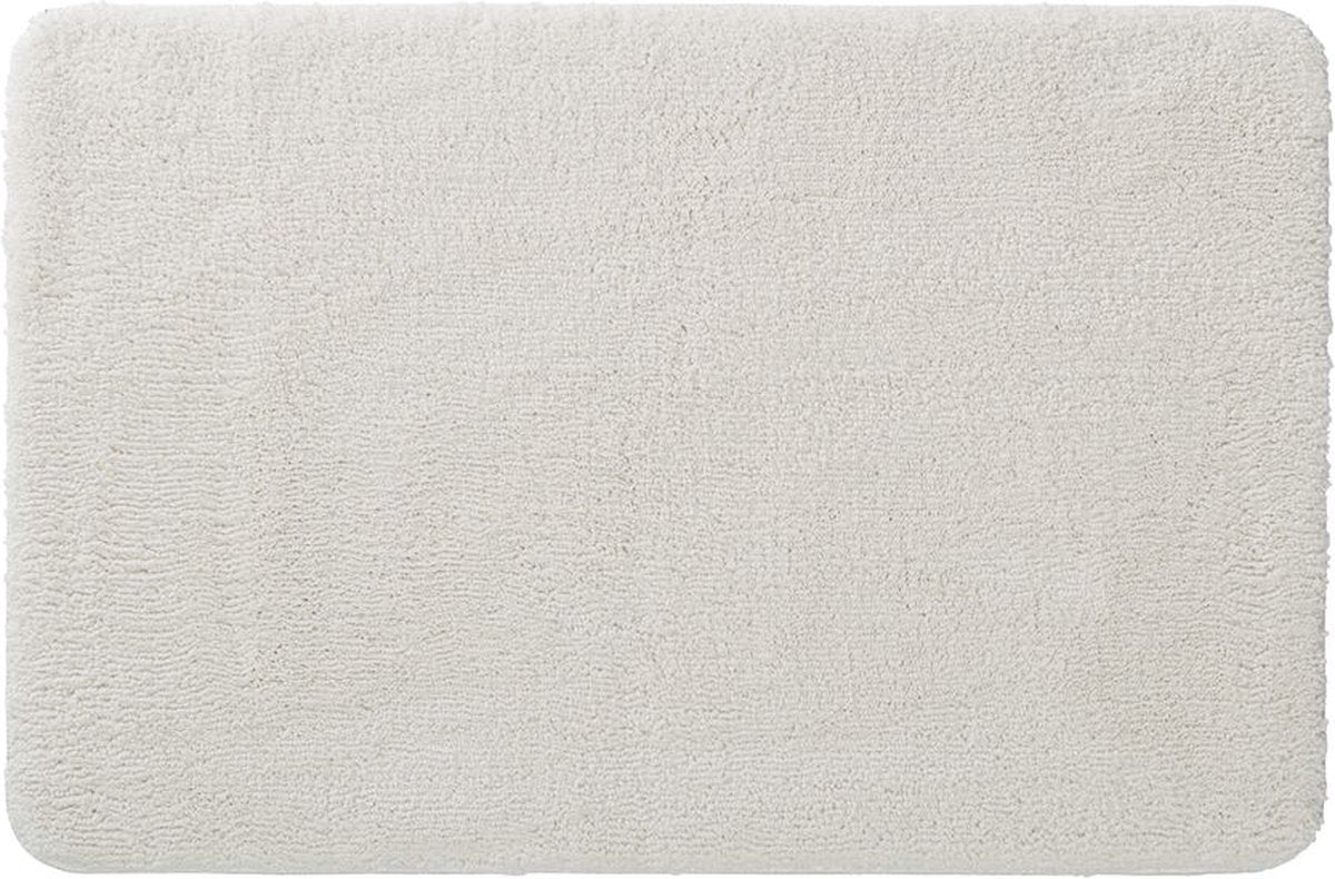 Sealskin Cosima – Badematte 60 x 90 cm – 100 % recyceltes Polyester – gebrochenes Weiß