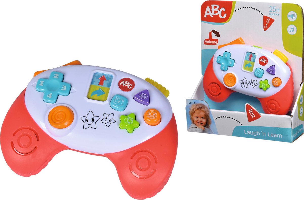 Simba abc – Gamecontroller – 0 bis 36 Monate – Spielzeug-Tablet