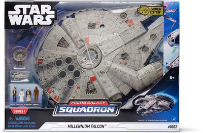 Jazwares Star Wars Feature Fahrzeug mit Figur Millennium Falcon 23 cm Fahrzeuge