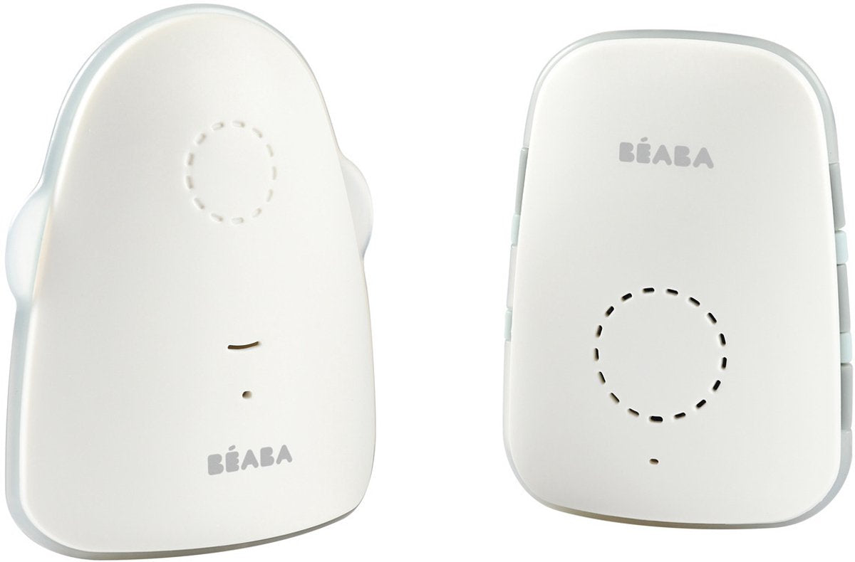 Béaba simply zen – Babyphone – störungsfreie 0-Wellen-Technologie – Walkie-Talkie-Nachtmodus – Weiß