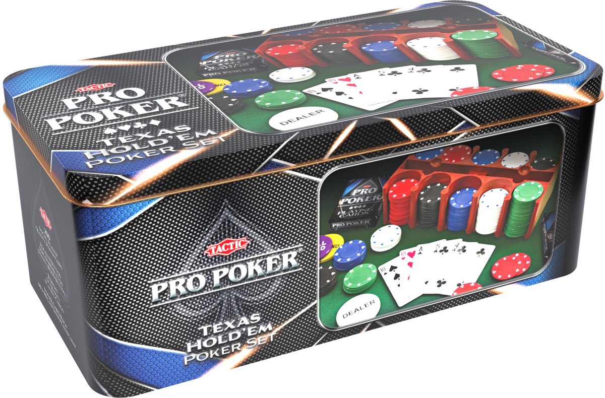 Taktische Pokerset Texas Hold'em