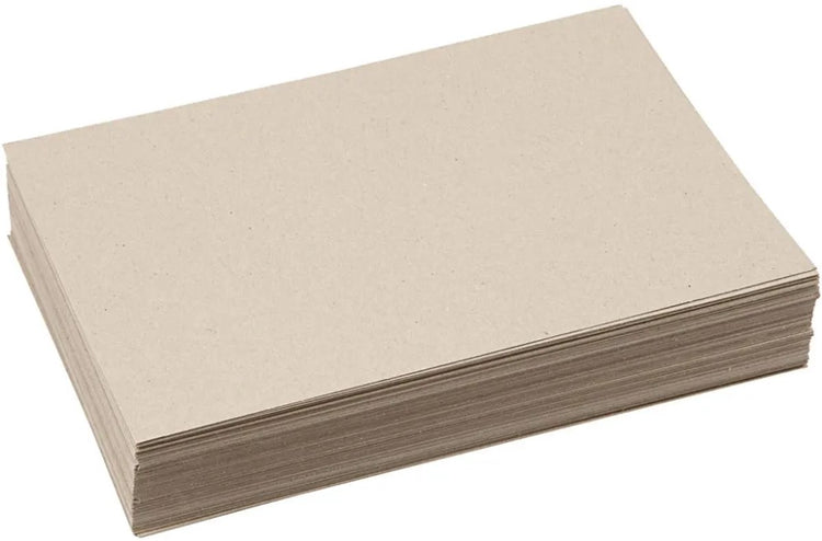 Creativ Company Recycling Karton, A4, VEL 210x297 mm, 225 g, graubraun, 125 Blatt 1 Box