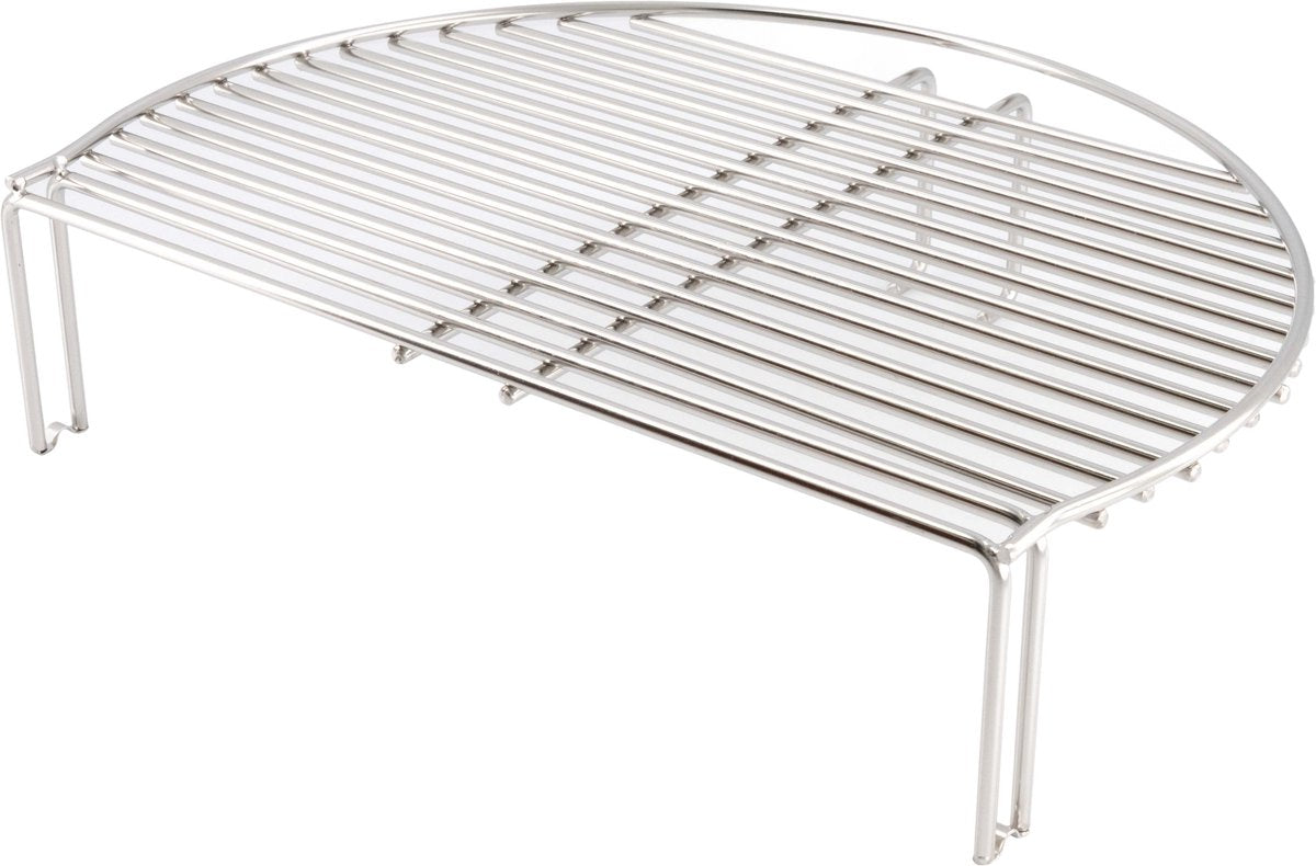 Grizzly Grills Grilllift groß – Grillerhöhung für Kamado BBQ – 60 % zusätzliche Grillfläche – 39 x 33 x 13 cm
