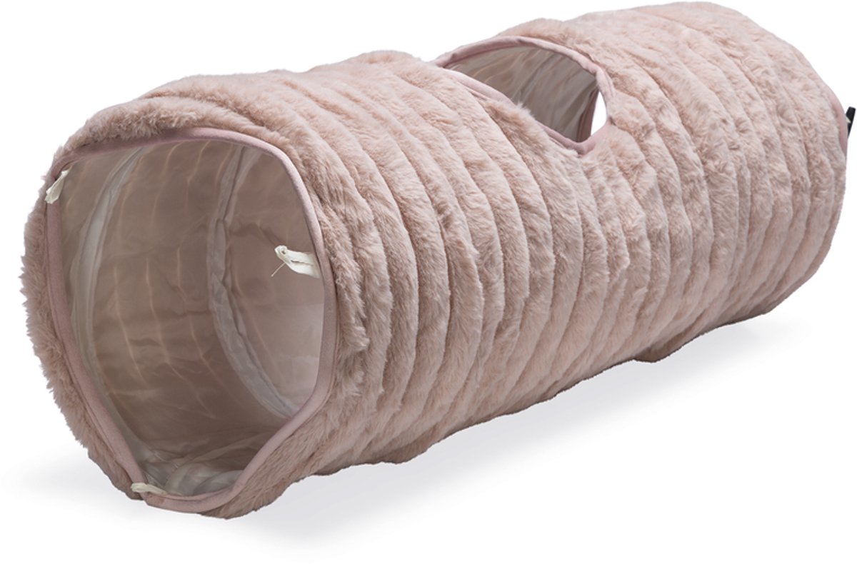 Entworfen von Lotte Reza – Katzentunnel – rosa – 70 x 25 x 25 cm