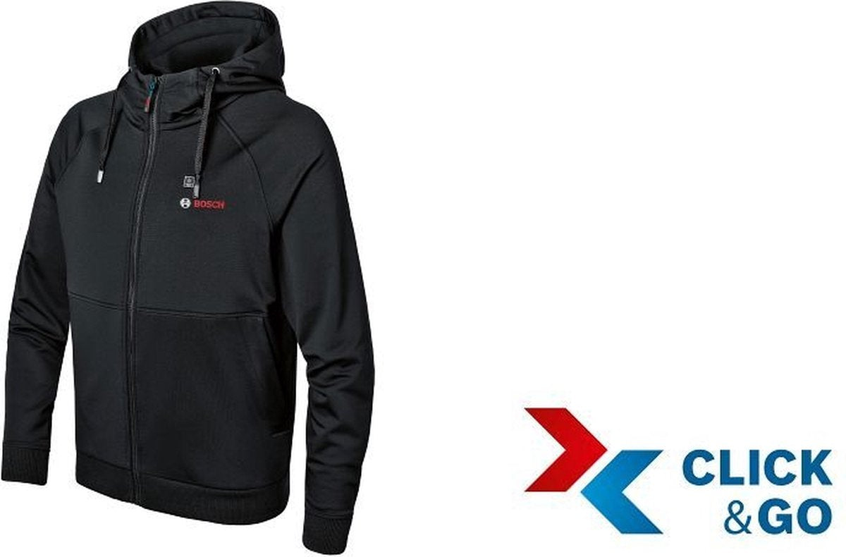Bosch – beheizter Kapuzenpullover – Größe S – Ghh 12 + 18 V