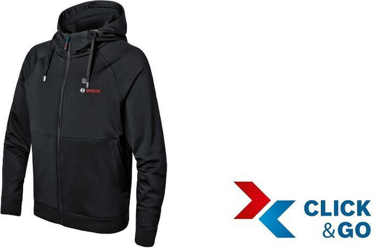 Bosch – beheizter Kapuzenpullover – Größe S – Ghh 12 + 18 V