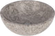Differnz Boomer Waschbecken - 21x12cm - rund - Marmor - Grau