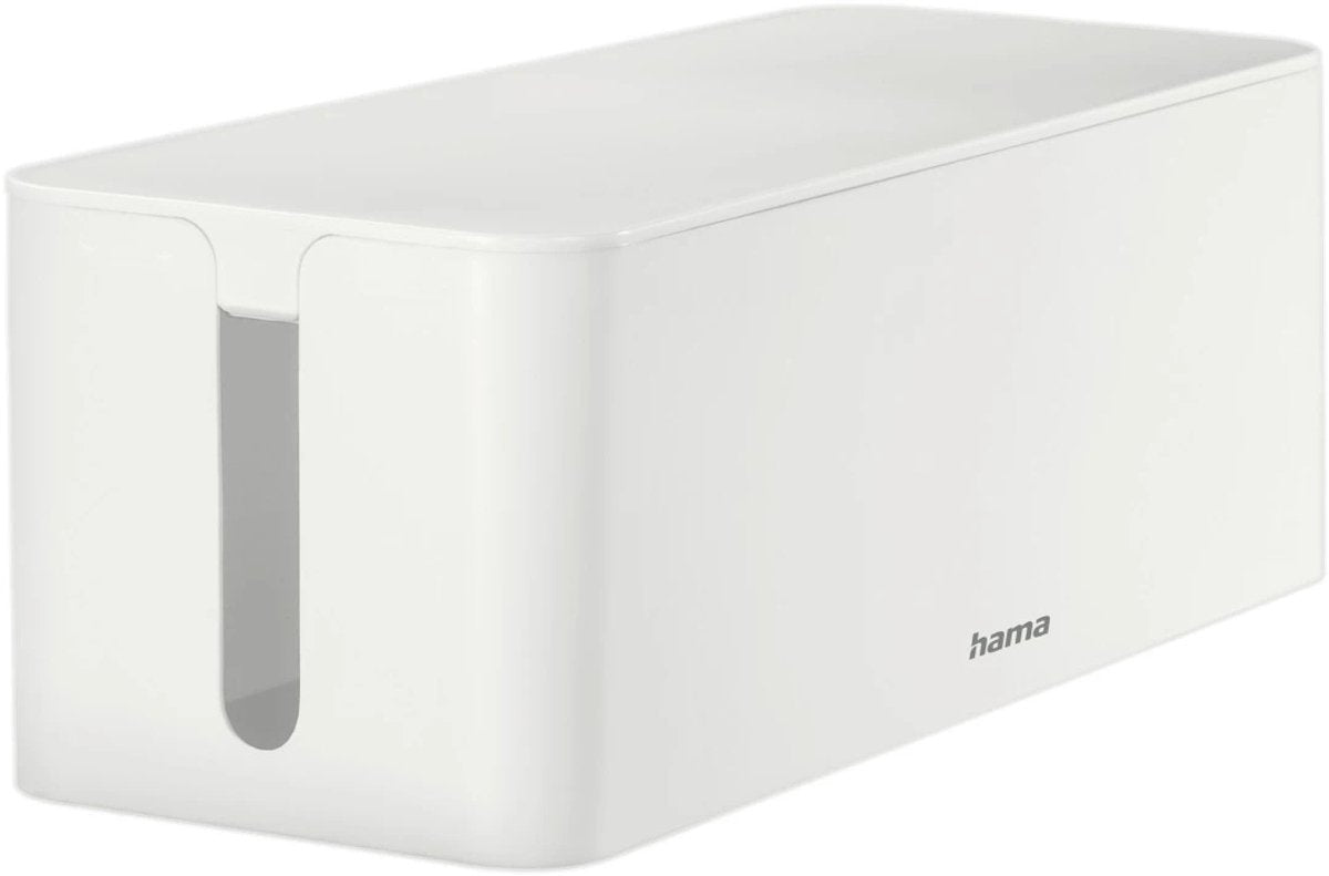 Hama 00221011 Kabelbox Kunststoff weiß starr (L x B x H) 40 x 15,6 x 13 cm 1 Stück