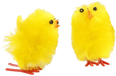 Creativ Company Yellow Osterküken Chenille, 12st.