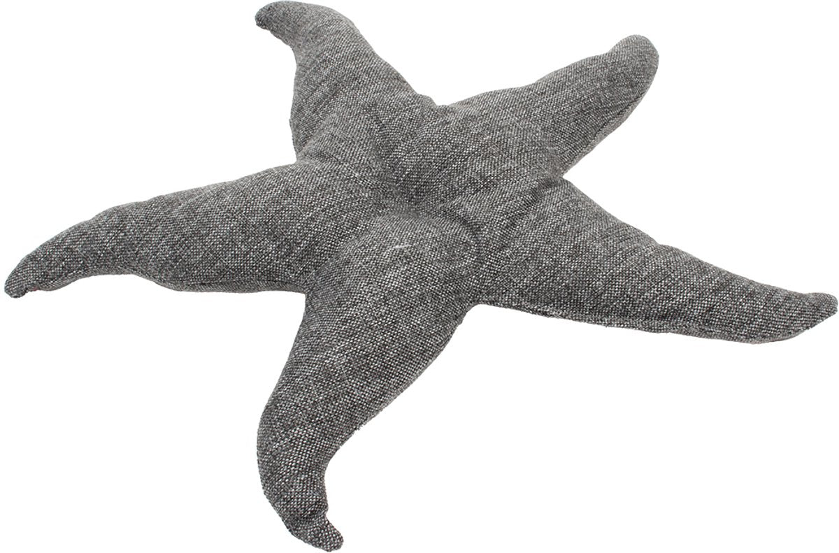 Duvo Öko-Plüsch-Seestern XL - 44x43x6cm grau